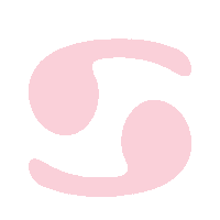 Cancer Krebs Sticker by Katherine Acosta