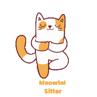 Cute Cats Sticker by Meowtel
