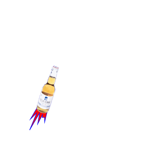 rocket Sticker by FILS DE PØMME