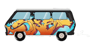 Car Bus Sticker