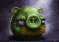 Disappointed Angry Birds GIF