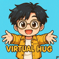 Hiroshi Virtual Hug GIF by Persona