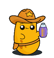 Water Drinking Sticker by lilpotates