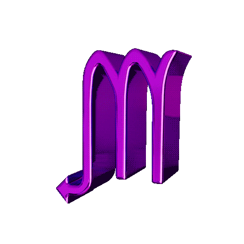 3D Zodiac Sticker by Sally Sossa