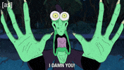Halloween Curse You GIF by Adult Swim