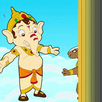 Celebration Ganeshchaturthi GIF by Chhota Bheem