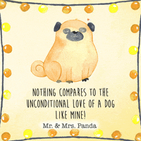 Pure Love Dog GIF by Mr. & Mrs. Panda
