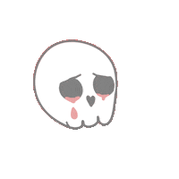 Sad Oh No Sticker