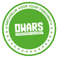 Sticker by DWARS, GroenLinkse Jongeren