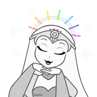 Rainbow Feeling Pretty Sticker