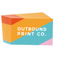 OutboundxNorthings outboundprintco outboundprint Sticker
