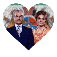 Pahlavi Sticker by Golesorkh Co.