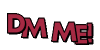 Dm Me Sticker by Crimson Realty