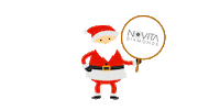 Sparkling Merry Christmas Sticker by Novita Diamonds