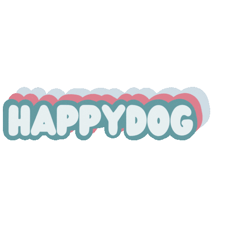 Happy Dog Sticker