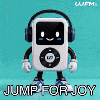 Jump Smiling GIF by UJFM
