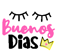 creacionesabii hola buenos dias saludo buen dia Sticker