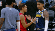 Regular Season Hug GIF by NBA