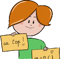 Fun Girl Sticker