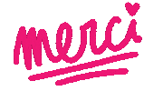 Merci Sticker