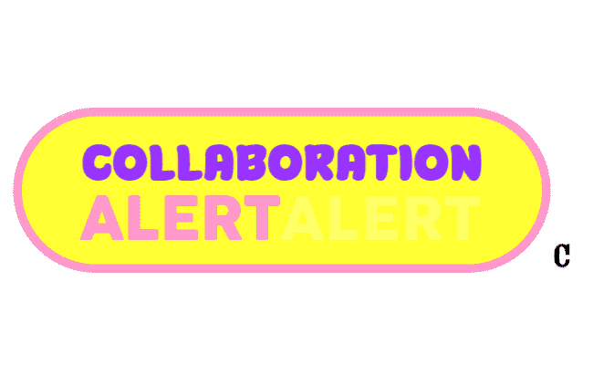 Collaboration Sticker by Miss Cosmopola