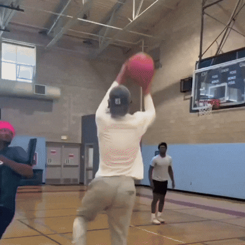 Basketball Hit GIF