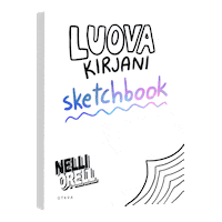 Creativity Sketchbook Sticker by Otavankirjat