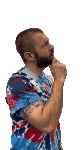 Thinking Pondering Sticker by Victoryperformancept