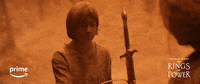 Lord Of The Rings Sword GIF by Amazon Prime Video