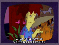 Speaking Season 3 GIF by The Simpsons