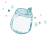 Coquito Sticker by H+M Communications