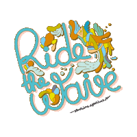 Workandtravel Ridethewave Sticker by American Experience