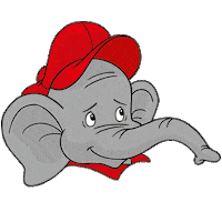 elephant what Sticker by Kiddinx