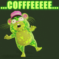 Coffee Time Hamster GIF by Grind