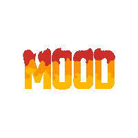 Fire Mood Sticker by MOZGI Ent.