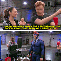 gal gadot conan obrien GIF by Team Coco
