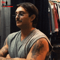 Smirk Checking Out GIF by Feel The Magic Productions