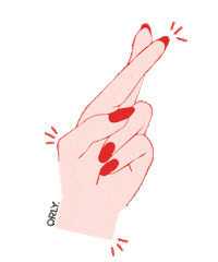 hand love Sticker by ORLY