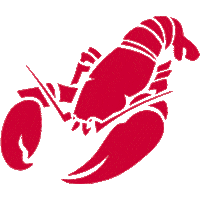 Lobster Sylt Sticker by WortBildTon