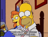 homer simpson mindy simmons GIF