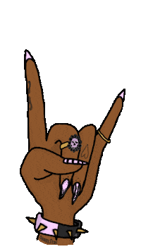 Hell Yeah Party Sticker by SpoopyDrws