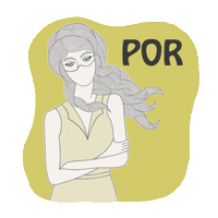 Woman Staysafe Sticker by Bona Eva