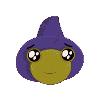 Cute Frog Sticker