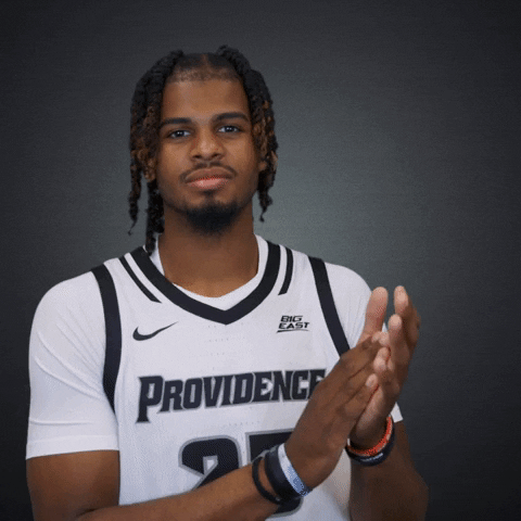 Basketball Clap GIF by Providence Friars