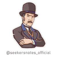 Top Hat Frown Sticker by MYTONA