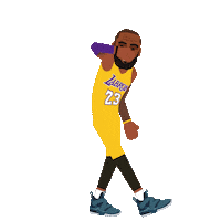 Celebrate Lebron James Sticker by SportsManias