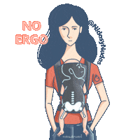 Mom Mama Sticker by Nidos Y Nudos