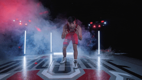 Ohio State Wrestling GIF by Ohio State Athletics