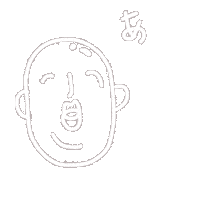 suzuhiiiii face かわいい ありがとう 感謝 Sticker