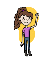 Happy Lisa Sticker